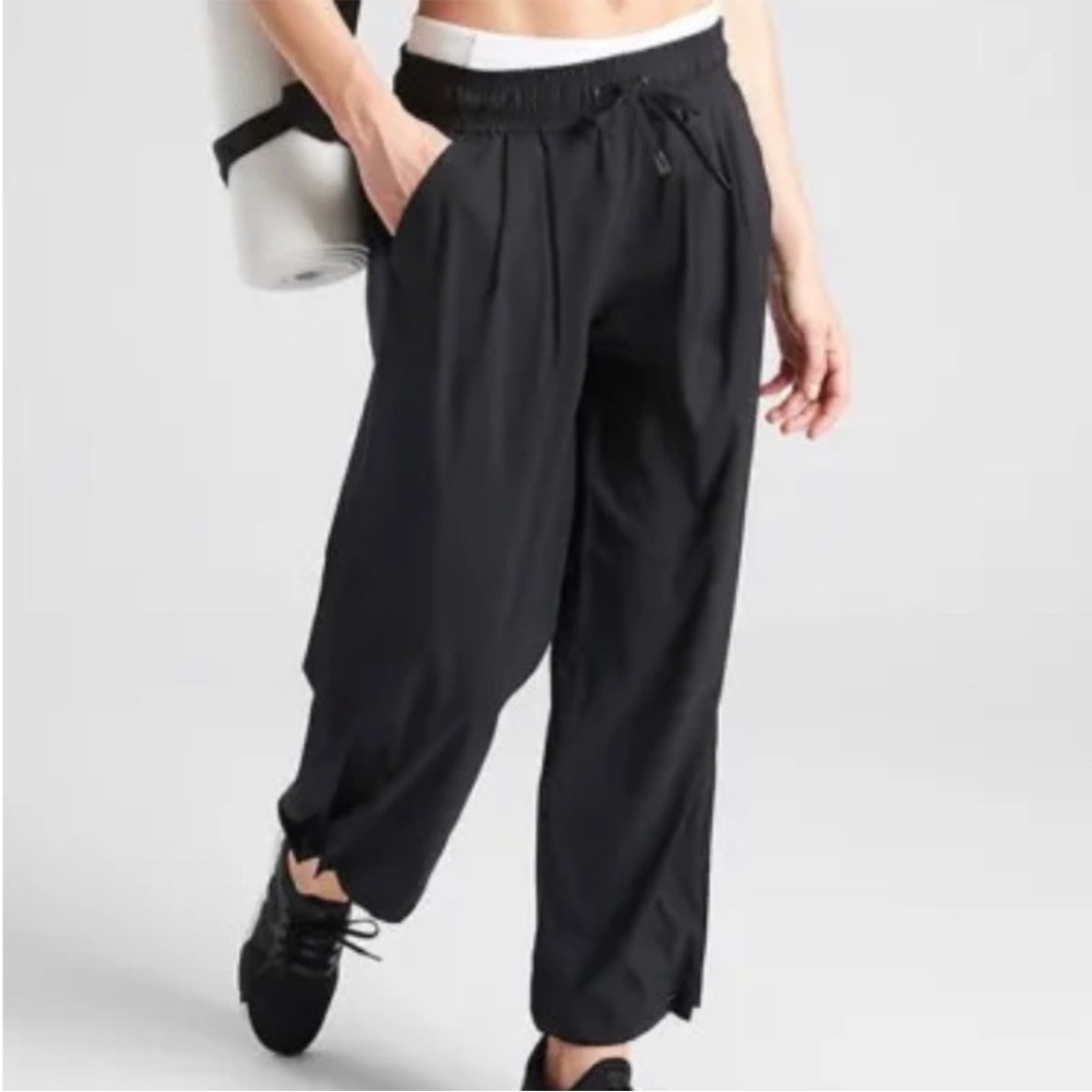 Athleta Black Track Pants
